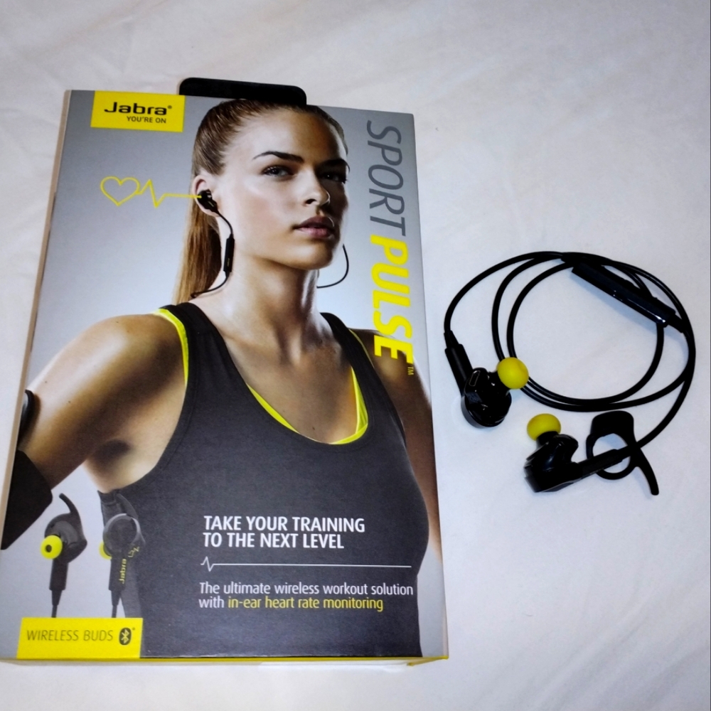 Jabra Sport Pulse Wireless Earbuds